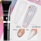 5ml Golden Silvery Metallic Painting Liner Gel Polish Chrome Mirror Effect Semi-Permanent Varnish For Stunning French Nail Art