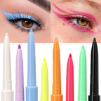 1PC White Matte Eyeliner Gel Pen Long Lasting Waterproof Eye Liner Pencil Quick-drying Non-smudge Eye Makeup for Women Cosmetics