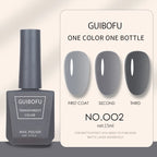1pc 15ml Milky Jelly Nude Gel Nail Polish Transparent Colors Sheer White Pink Gel Nail Kit For Salon 68 Color
