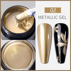 PUETNE 7.5ML Amber Moonlight Cat Magnetic Gel Nail Polish Winter Nails Jelly Glass Cat Eye Soak Off UV Semi-Permanent Varnish