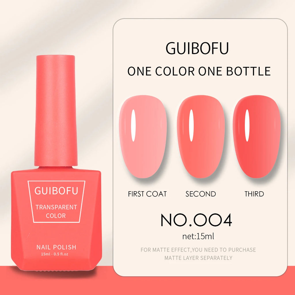 1pc 15ml Milky Jelly Nude Gel Nail Polish Transparent Colors Sheer White Pink Gel Nail Kit For Salon 68 Color
