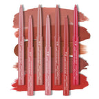 Lip Liner Lipstick Pen Waterproof Long-Lasting Contouring Lip Pencil Matte Finish Beginner Automatic Lip Liner Bean Paste Color Contouring Pen Automatic Rotating Lip Liner