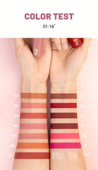 Luxury Matte Liquid Lipstick, Long Lasting Waterproof Velvet Lip Color, Smooth Lightweight Fog Matte Finis