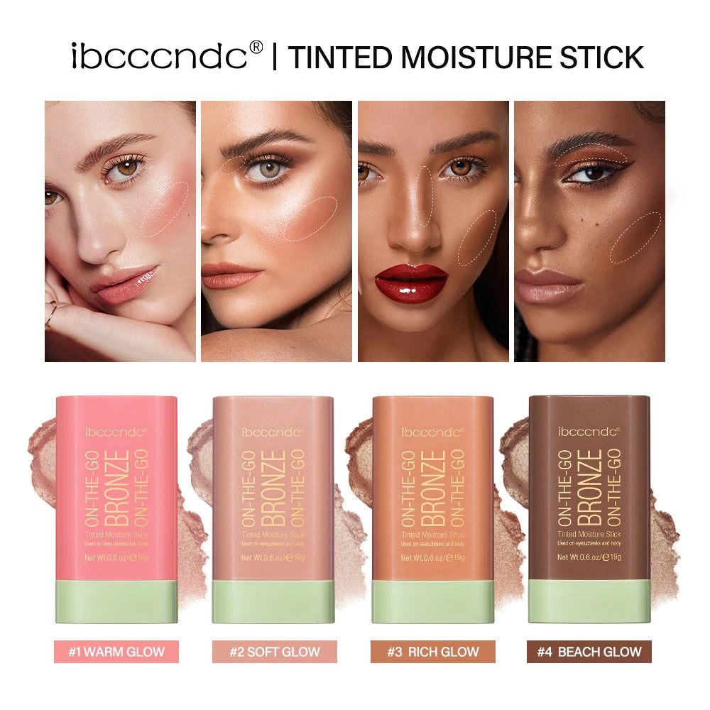 Pixi Multi-function Blush Stick Eyeshadow Cheek Blusher Tinted Cream Moisturize Waterproof Long Lasting Rendering Skin Makeup