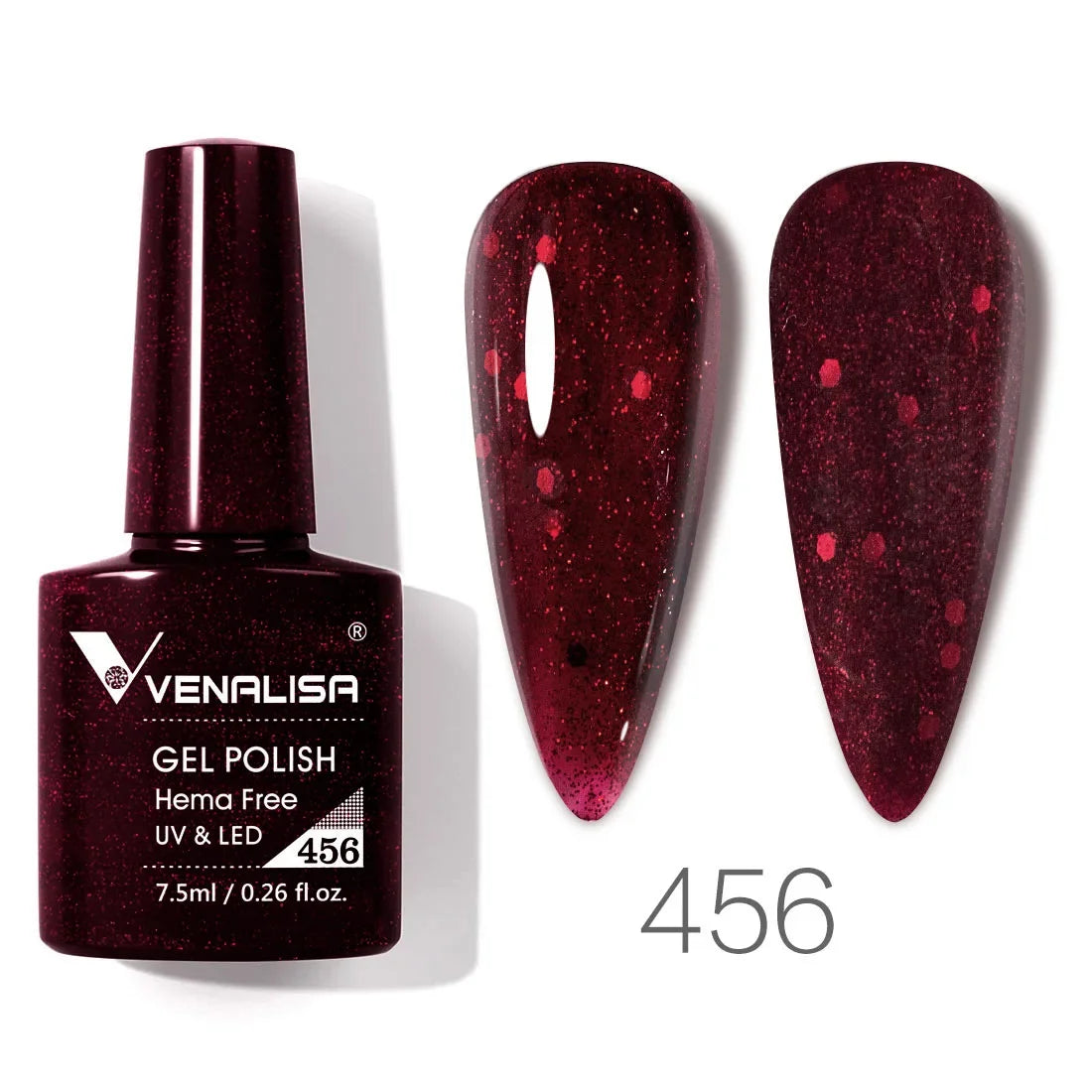 Venalisa VIP4 Nail Gel Polish HEMA/TPO FREE Full Coverage Beautiful Semi Permanent Soak Off UV LED Gel Nail Polish Gel Lacquer