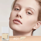 Liquid Foundation High Coverage Makeup Base natural Concealer 6 color longlasting Oil-Control Face Foundation Makeup Cosmetics