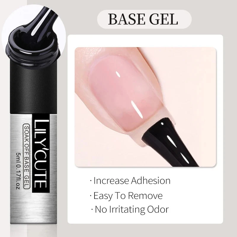LILYCUTE 5ML Metallic Painting Liner Gel Nail Polish Super Bright Gold Silver Mirror Drawing Gel Semi Permanent Line French Nail