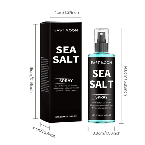 Sea Salt Hair Styling Spray Lazy Curl Defining Improving Thicken Strong Hold Non Greasy Fluffy Natural Wave Hair Nourishing Oil