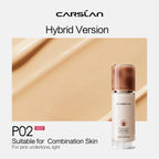 CARSLAN Long-lasting Moisture Matte Liquid Face Foundation Full Coverage Concealer Whitening Oil Control Face Base Makeup
