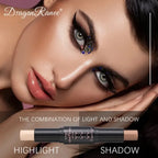 Waterproof Double-end Contouring Bronzer Stick Lasting Natural Matte Concealer Highlighter Pencil Corrector Skin Tone Pen Makeup