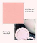 HerorangeHR402 Serbuk Serbuk Monokrom Kalis Air Panjang Tahan Lama Plat Peach Orange Kabus Lembut Lembut Matte Semulajadi Blush