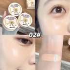 2-in-1 Double Layer Cushion Foundation Pressed Powder Natural Lasting Brightening Gege Bear Concealer Loose Powder Cushion Cream