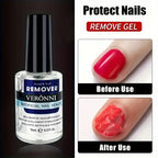 15ML Nail Gel Polish Fast Remover Gel Polish Soak Off UV LED Cleaner Function Gel Remove Manicure For Home Use or Nail Salons