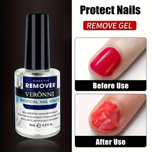 15ML Nail Gel Polish Fast Remover Gel Polish Soak Off UV LED Cleaner Function Gel Remove Manicure For Home Use or Nail Salons