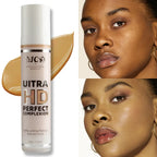 9 Shade Full Coverage Concealer Liquid Foundation  makeup high coverage  Base makeup  cushion Foundation cream  Natural Matte