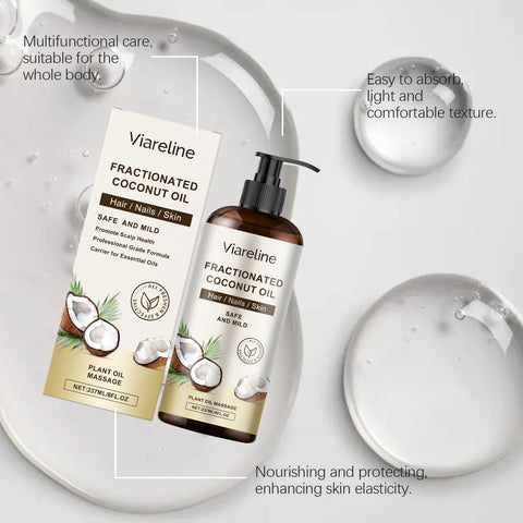 Coconut Body Skin Oil Daily Moisturizing Relief Soreness Nourishing Reduce Roughness Softening Enhance Elasticity Body Skin Oil