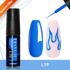 LILYCUTE 7ml Gold Sparkling Glitter Gel Nail Polish Semi Permanent UV Gel Soak off UV LED Nail Gel Varnish For Nail Manicure DIY