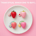 4-Color Random Sending Strawberry Lip Gloss Lipstick Moisturizing Winter Antifreeze Anti Crack Moisturizing Lasting lip balm