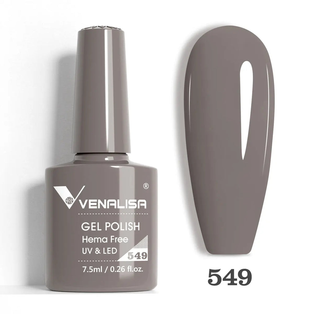 Venalisa VIP5 Nail Gel Polish HEMA/TPO FREE Full Coverage Beautiful Semi Permanent Soak Off UV LED Gel Nail Polish Gel Lacquer