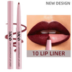 1PC Waterproof Matte Lip Liner Contours Lips in Shades Sexy Red Lipstick Natural Color Lip Makeup Hydrating Lip Cosmetic Gifts