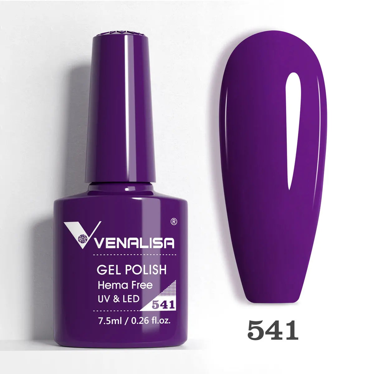 Venalisa VIP5 Nail Gel Polish HEMA/TPO FREE Full Coverage Beautiful Semi Permanent Soak Off UV LED Gel Nail Polish Gel Lacquer
