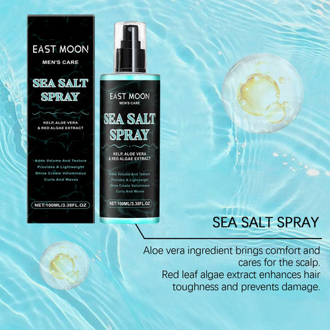 Sea Salt Styling Spray Long Lasting Strong Hold That Won T Flatten Or Grease Hair Lightweight Fluffy Foam Mousse