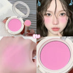 Monochrome Milk Peach Face Blush Pallete Mineral Pigment Cheek Blusher Powder Makeup Professional Contour Shadow Pink Blusher