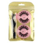 Wholesale Lashes 4/20/100pcs Fluffy 3d Mink Lashes Natural Makeup False Lashes Flase Eyelashes Lot with Cosmetic Brushes tweezer
