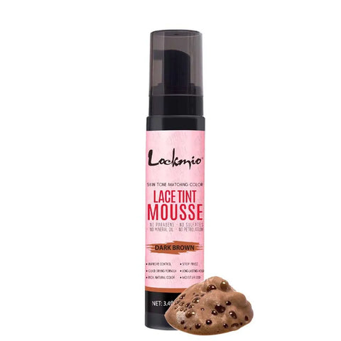 Wig Tint Foam for Lace Front Dyeing Mousse Natural Quick Dry Grid Invisible Color Hair Spray for Toupees