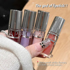 CAPPUVINI Transparent and Moisturizing Lip Gloss, Hydrating Glass Lip Dry Lip Mirror Lipstick Makeup