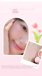 Double-ended Blush Stick Soft Face Brightening Contouring Shadow Blusher Powder Peach Pink Cheek Tint Korean Makeup Cosmetics