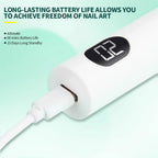 Nailpop UV Light with Stanp Handheld Mini Nail Cure Lamp Portable Rechargeable Nail Dryer Fast Curing for Gel Polish Glue Gel