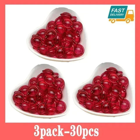 Magic Hair Vitamin Capsule Keratin Oil Fast Restore Hair Soft Smooth Shiny Deep Moisturizing Frizzy Dry Scalp Hair Repair Care