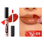 Peel Off Lipstick Matte Pink Tattoo Lip Gloss Waterproof Lipliner Long Lasting Matte Brown Lip Tint Tear-off Lip Stain Cosmetics