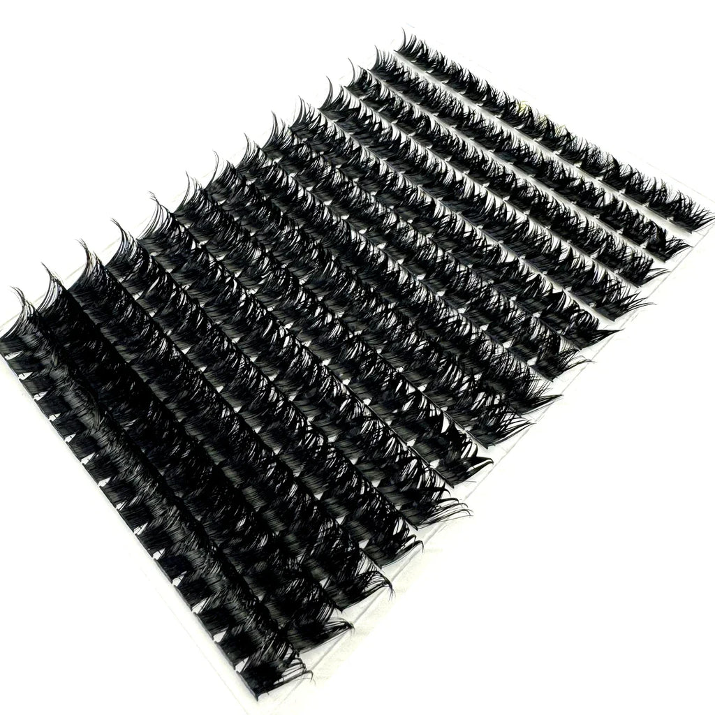 60D/80D Mink Eyelashes 100/280 Bundles Natural Eyelash extension 3D Russia Volume Individual Eyelash Cluster Makeup Tools Lashes