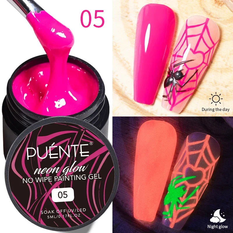 PUETNE 7.5ML Amber Moonlight Cat Magnetic Gel Nail Polish Winter Nails Jelly Glass Cat Eye Soak Off UV Semi-Permanent Varnish