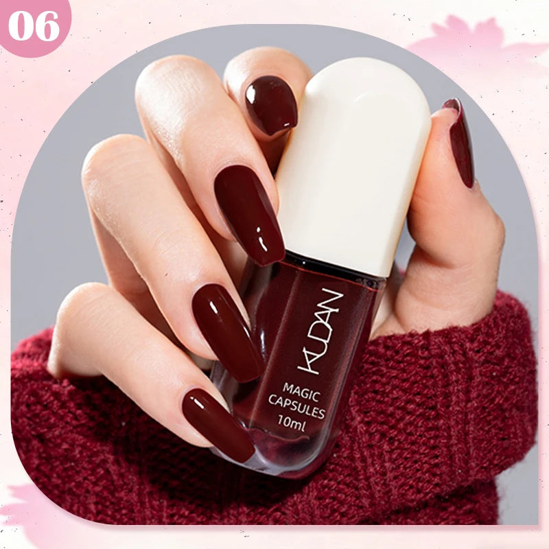 10ml Water-Based Peel Off Nail Polish 40 Colors Long Lasting Quick Drying No Need of Lamp to Cure Nail Supplies Manicure Nails