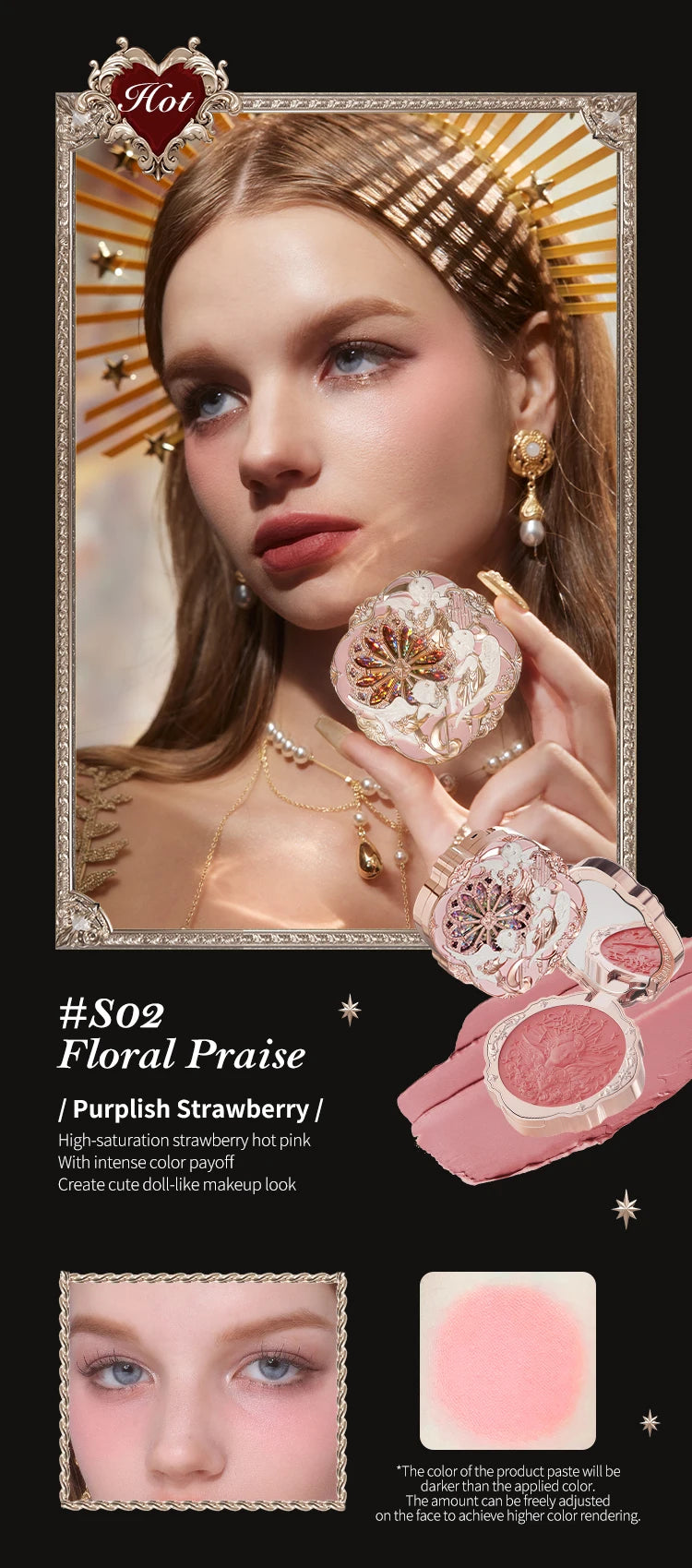 Flower Knows Little Angel Collection Cream Blush