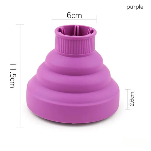 Universal Blow Dryer Diffuser Attachment for Curly Thick Hair Collapsible Hairdryer Blower Diffuser Hairdressing Styling Tools