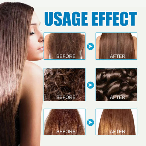 Keratin Vitamin Capsule Hair Essence Oil For Damaged Dry Frizzy Hair Treatment Smoothing Soften Moisturizing Essence Hair Care