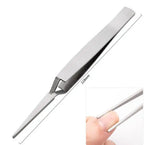 1Pc Multifunction Stainless Steel Nail Art Shaping Tweezers Cross Nail Clip Manicure Tools Fashion New Nail Art Tool