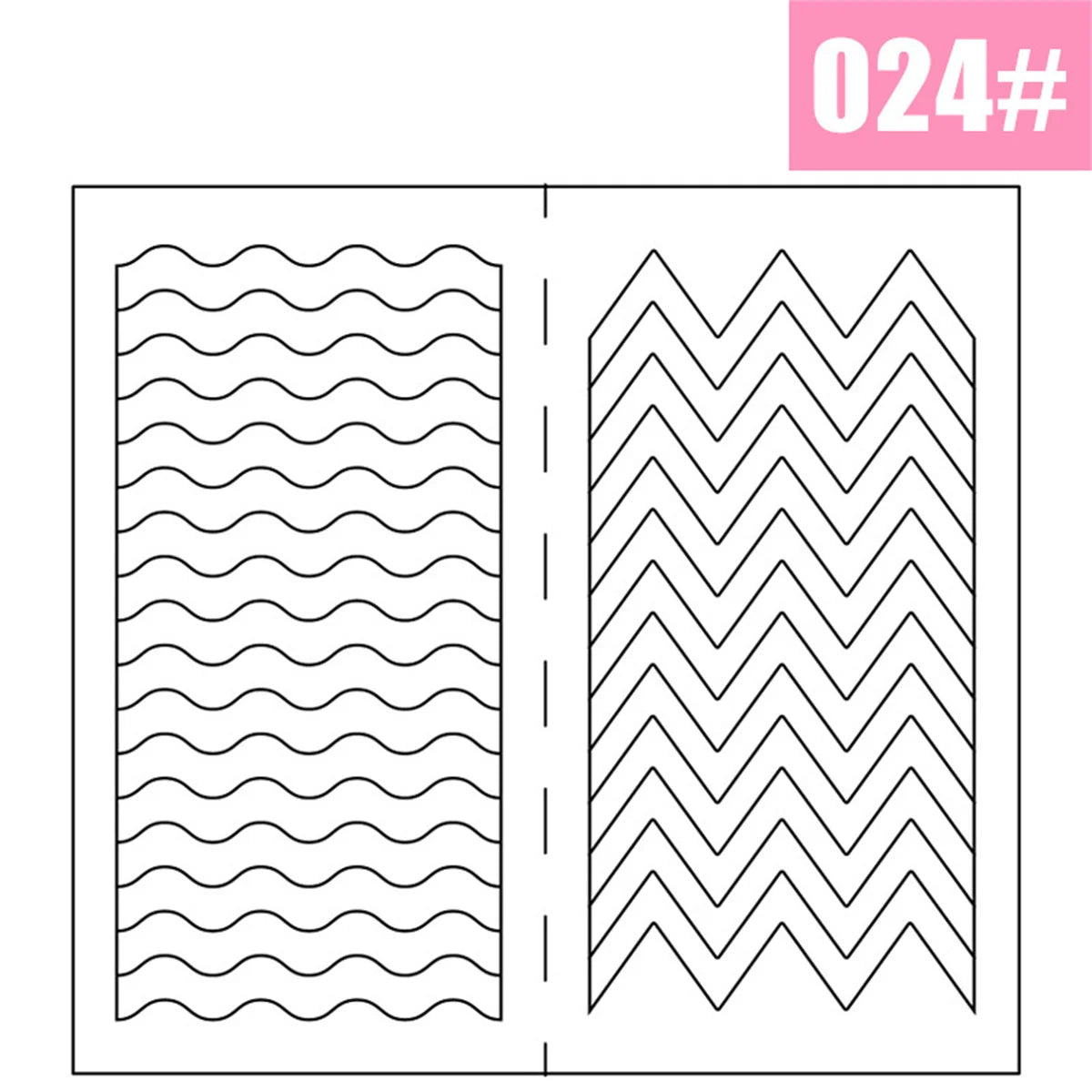 1PCS White French Manicure Strip Nails Sticker Stencil Guide French Nail Art Decals Form Fringe DIY Line Tips Decoration Tools