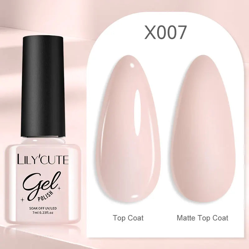 LILYCUTE  5ml Gold Sliver Metallic Liner Gel Nail Polish French Style Super Bright Mirror Pull Line Graffiti Painting Stripe Gel
