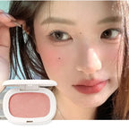 Face Blusher Matte Natural Cheek Tint Brighten Face Contouring Waterproof Cosmetics Blush Powder Soft Female Makeup 1pcs Blusher
