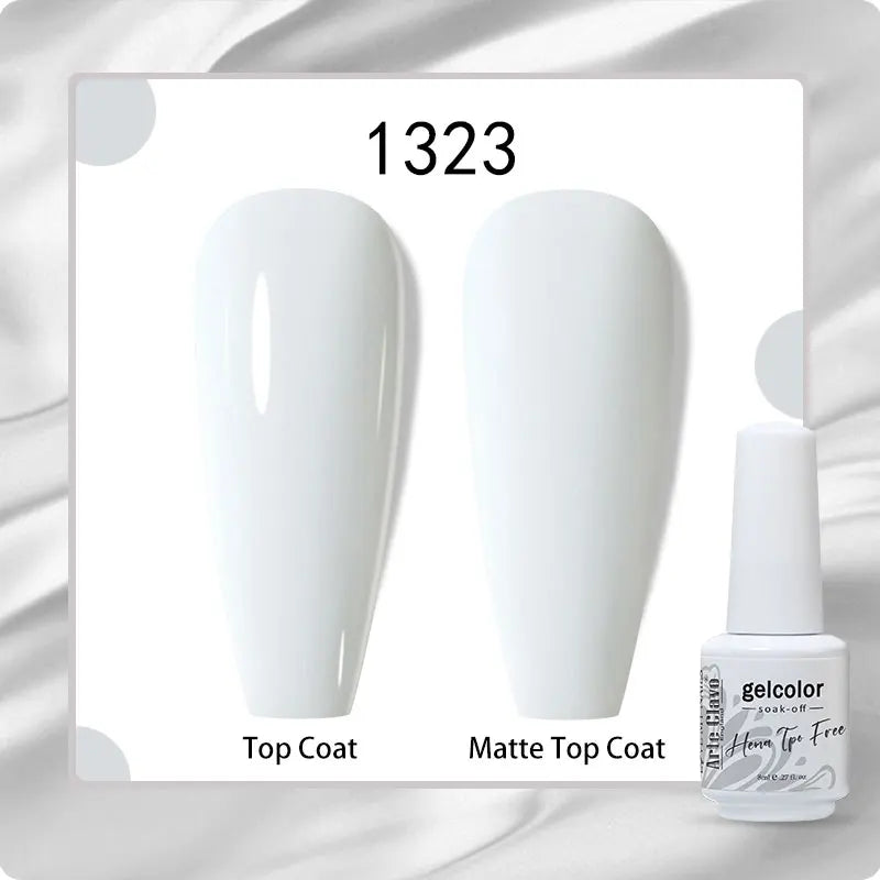 Arte Clavo 8ml HEMA TPO Free Gel Nail Polish Nail Art Manicure Semi Permanent Gel UV Hybrid Varnishes Base Top Coat Enamels New