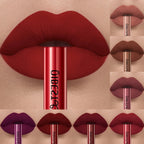 Matte Liquid Lipstick Waterproof Velvet Nude Sexy Red Lip Gloss Long Lasting Nonstick Lip Stain Makeup 24 Colors Hot Lipgloss