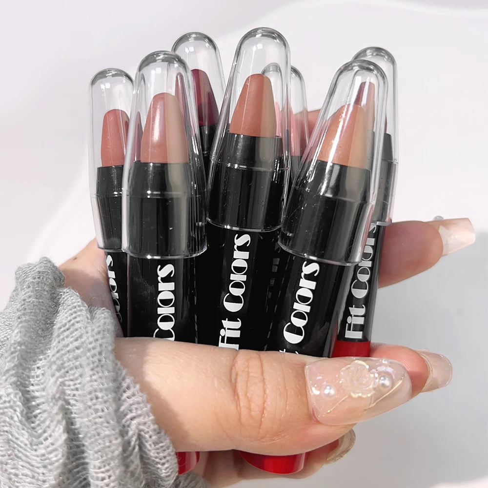 Moisturizing Lip Liner Pencil Lasting Waterproof Outline Lips Shape Nude Brown Lip Pen Matte Crayon Lipstick Lip Makeup Cosmetic