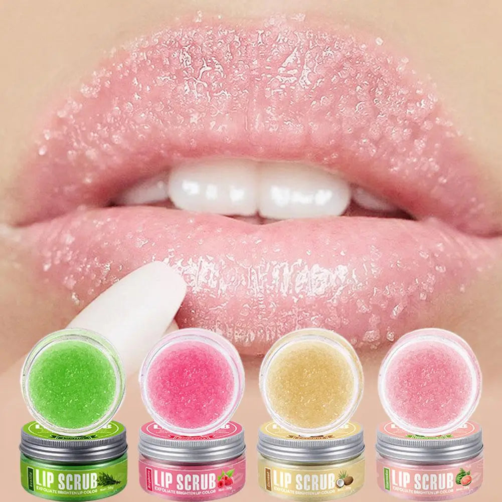 Lip ScrubLip Scrub Moisturizing Removing Dead Skin Fruit Flavor Exfoliating Lip Care Scrub Lips Fine Lines brighten Lip scrub