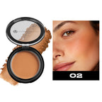 Waterproof Contouring Powder Palette Matte Finishing Bronzer Hairline Modify Nose Shadow Buildable Coverage for All Skin Tones