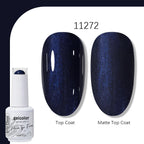 Arte Clavo Solid Color Gel Nail Polish 15ml Soak Off UV LED Gel Semi-Permanent Glitter Polish For Manicure Nail Art Salon Gel